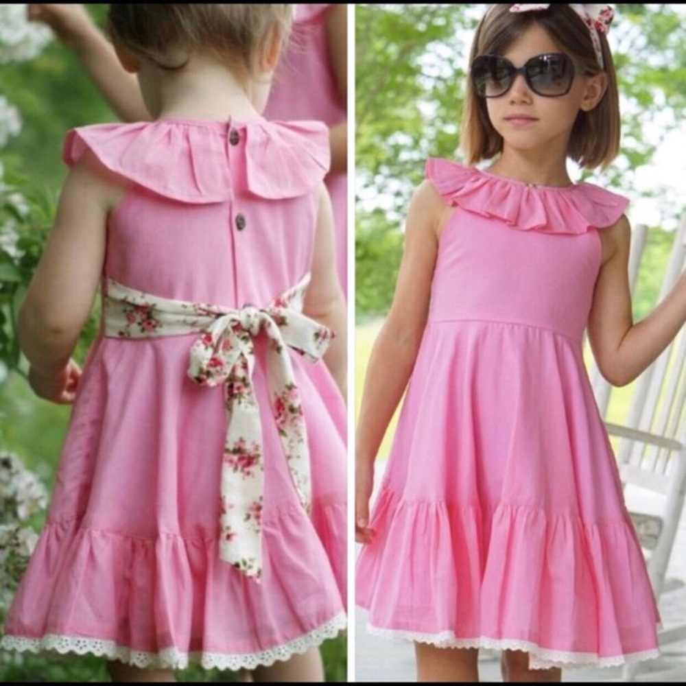 NEW - Well Dressed Wolf Pink Mandy Dress - 3t